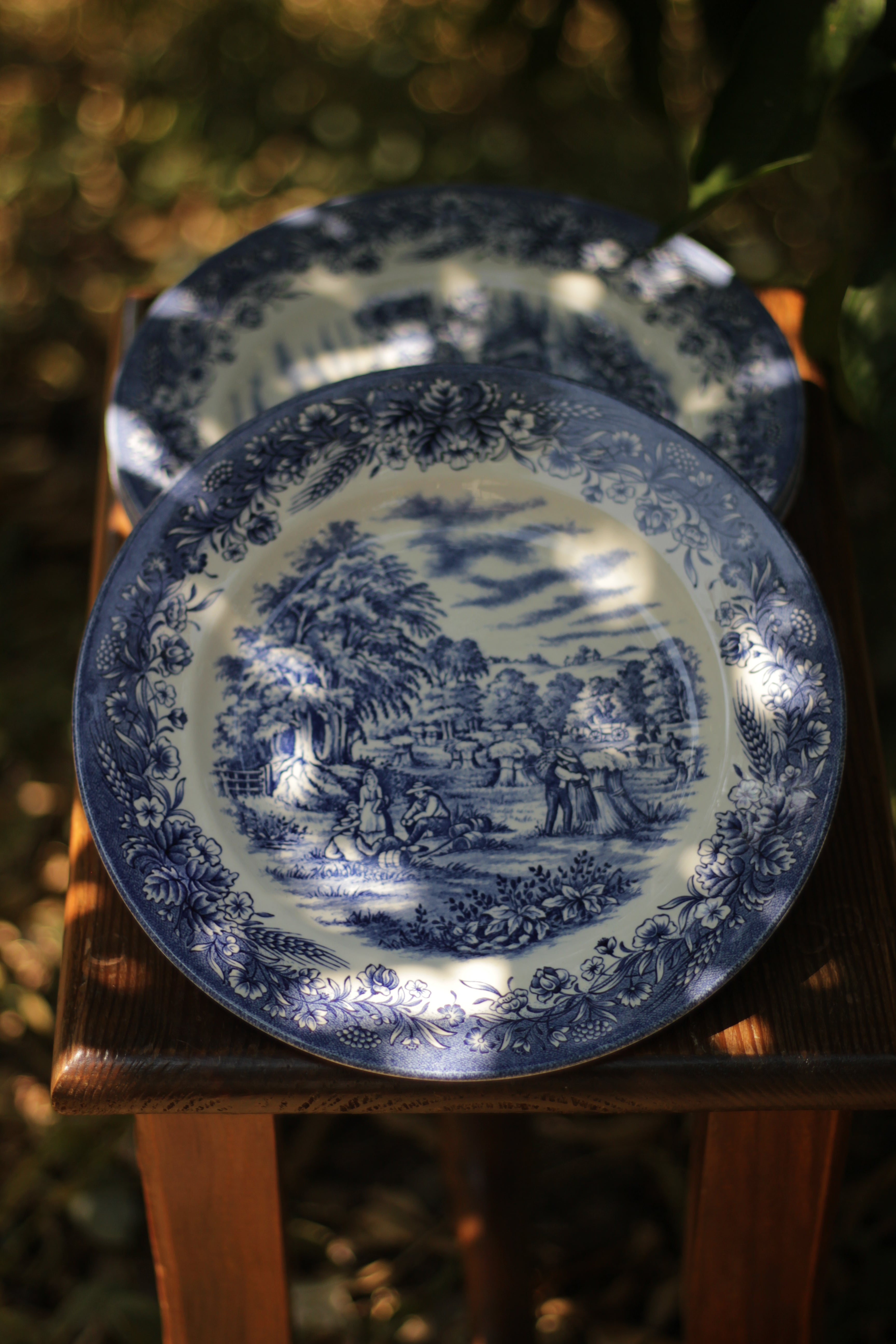 Loiça Inglesa Azul Currier & Ives Harvest Mint